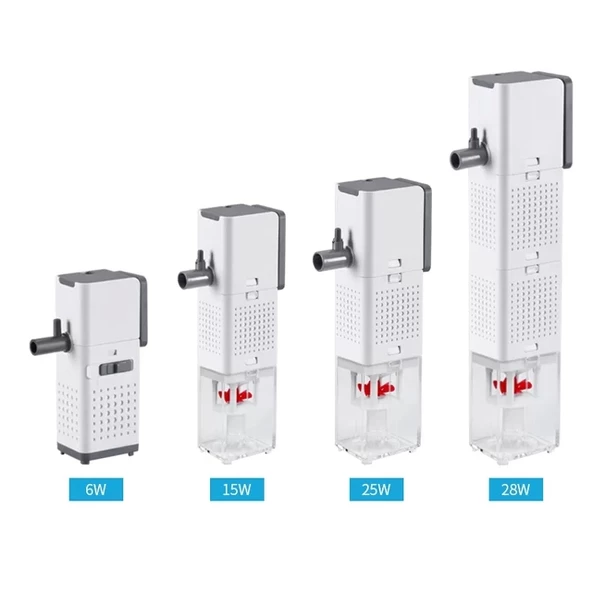 Sobo Akvaryum İç Filtre 6W 500 Lt/Saat A-Q-500F - 2