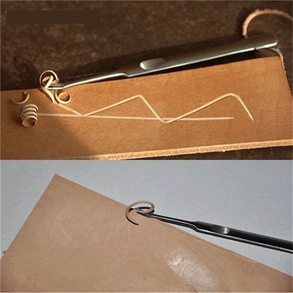 Kanal Açma Bıçağı Linör (9,5 cm) Deri El Aleti - 4