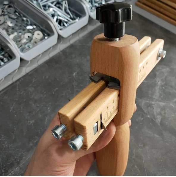 Deri Şerit Kemer Kesme Bıçağı Deri El Aleti - 3