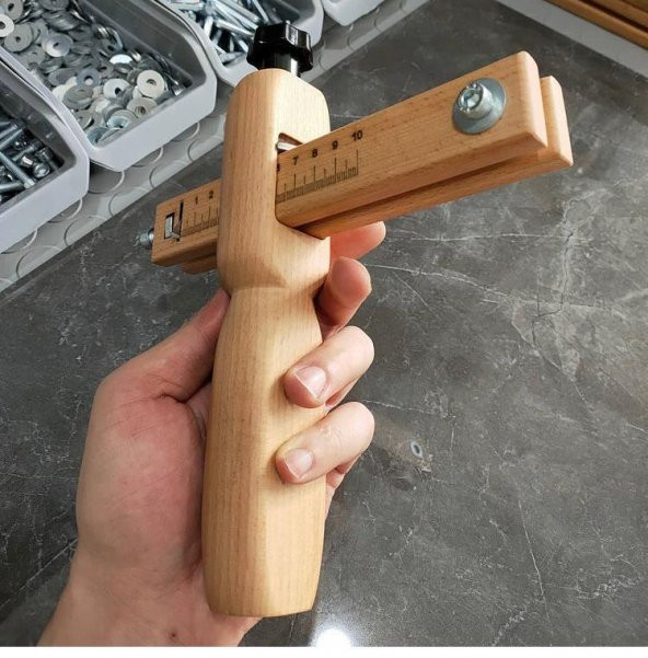 Deri Şerit Kemer Kesme Bıçağı Deri El Aleti - 4