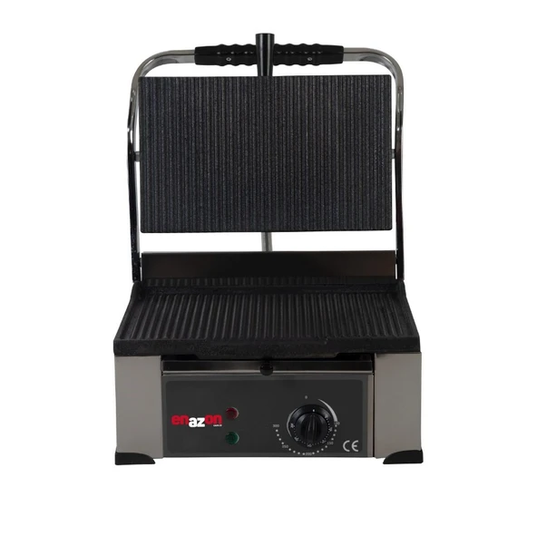 12 Dilim Elektrikli Saf Döküm Tost Makinesi  1550 W. - Döküm 35x25 - 11,75 Kg - Ebat 26x36x32 - Resim 2