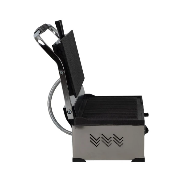 12 Dilim Elektrikli Saf Döküm Tost Makinesi  1550 W. - Döküm 35x25 - 11,75 Kg - Ebat 26x36x32 - Resim 6