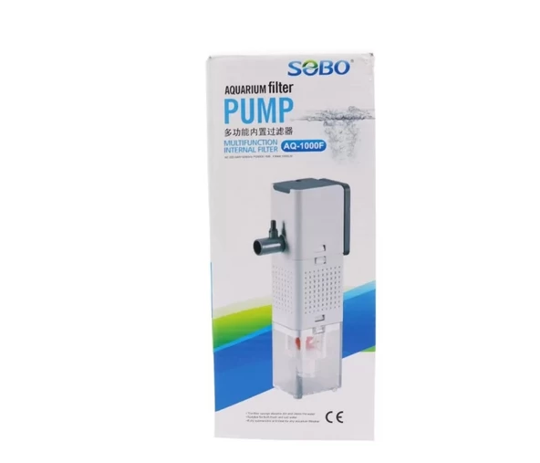 Sobo Akvaryum İç Filtre 15W 1000 Lt/Saat A-Q-1000F - 3