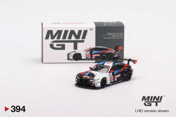Mini GT 1/64 BMW M4 GT3 #24 BMW Team RLL 2022 IMSA Daytona 24 HrsLHD MGT00394