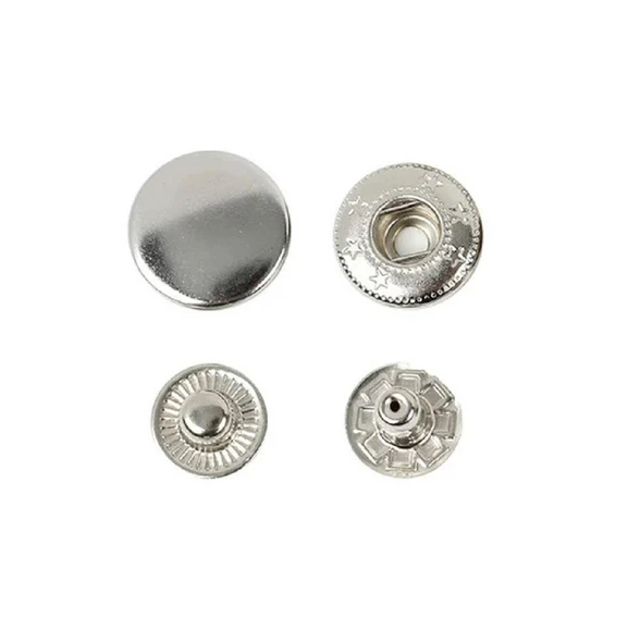TOPTAN Metal Çıtçıt 61 no Alfa 720 Adet (Leathercraft, Deri Hobi) - 5