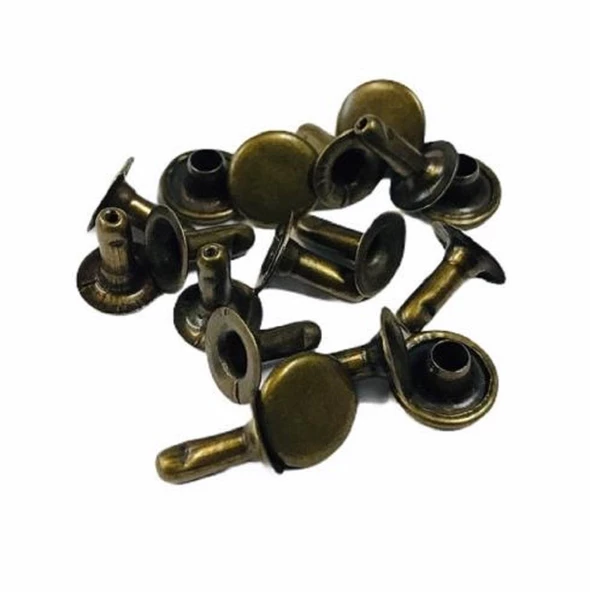 TOPTAN Perçin, Rivet, Toruk 33,5 no 2000 Adet (Leathercraft, Deri Hobi) - 6