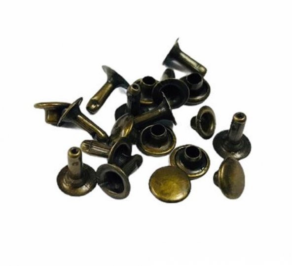 TOPTAN Perçin Rivet 33 no 2000 Adet (Leathercraft, Deri Hobi) - 5