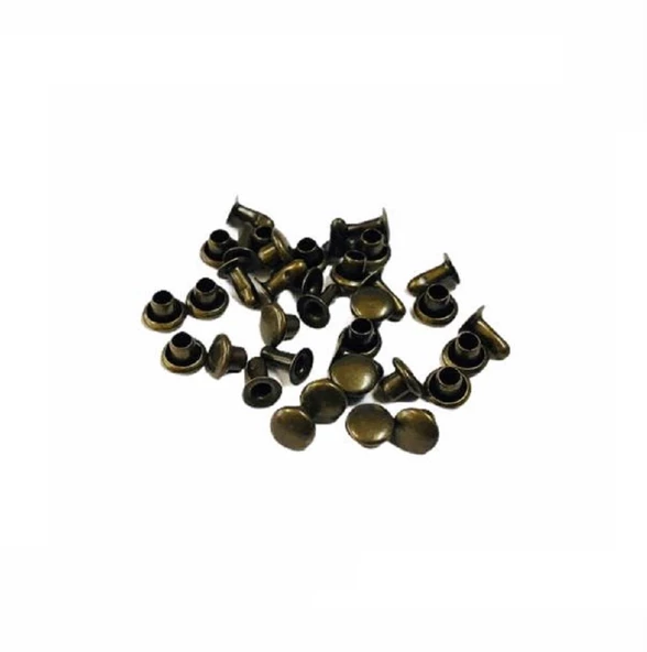 TOPTAN Perçin Rivet 0 no 2000 Adet (Leathercraft, Deri Hobi) - 4