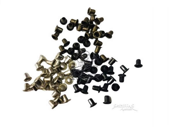 TOPTAN Kuşgözü 25x35 no 4mm 5000 Adet (Alt Pul Dahil Değildir) - 3
