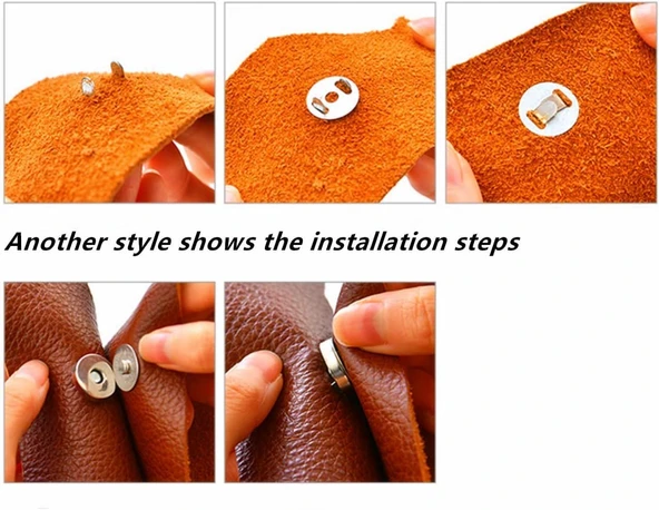 TOPTAN Çanta Mıknatısı 200ad 14mm Deri El Aleti - 9