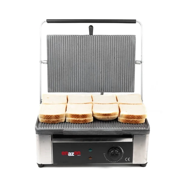 16 Dilim Elektrikli  Döküm Tost Makinesi 1550 Watt Döküm :40x27 Cm ürün görseli