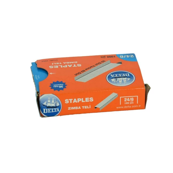 Delta Zımba Teli Gri Kod-1552 No-24/6 83 Dizi 1000 Adet - 3