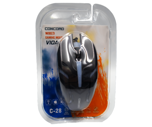 Concord C-28 Kablolu Optik Mouse - 2