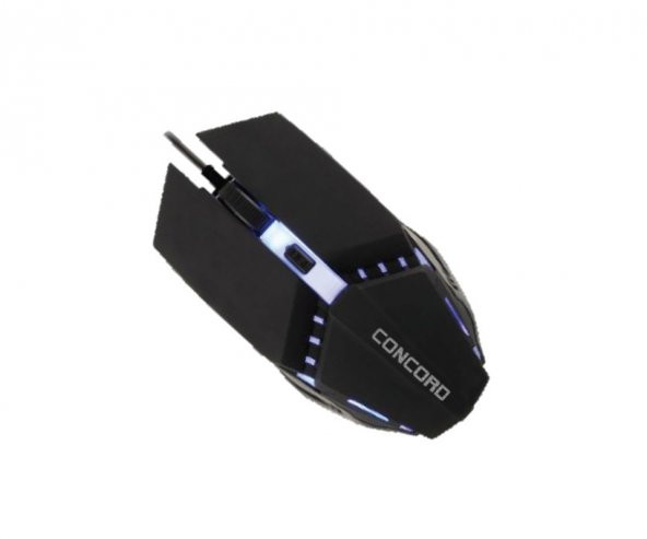 Concord C-21 2400DPI Kablolu Işıklı Mouse