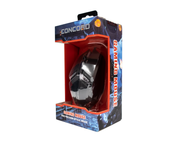 Concord C-21 2400DPI Kablolu Işıklı Mouse - 2