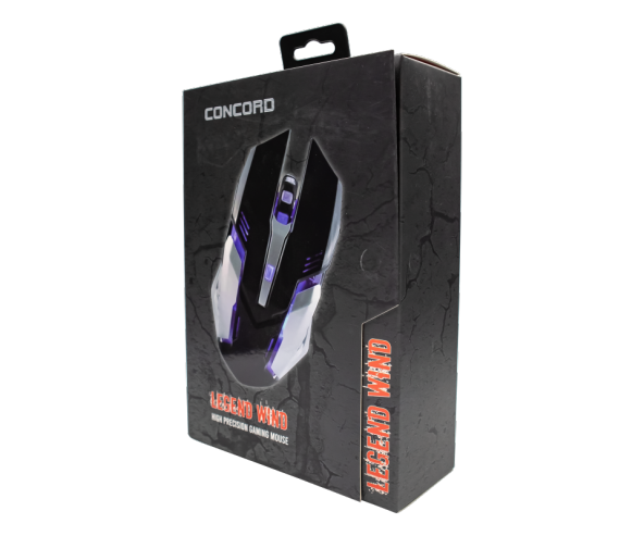Concord C-22 3200DPI 6D Işıklı Oyuncu Mouse - 3