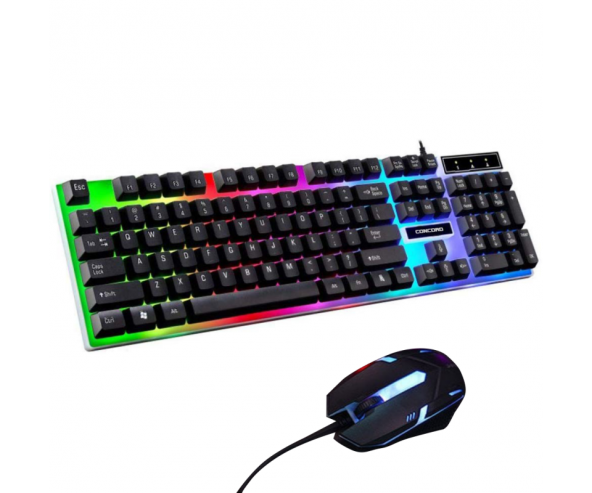 Concord C-56 Led Gaming Klavye Mouse Seti - 2