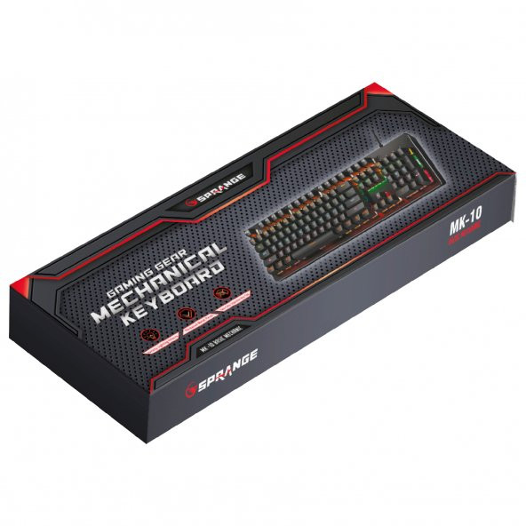 MK-10 Blue Switch Kablolu Gaming Klavye - 3