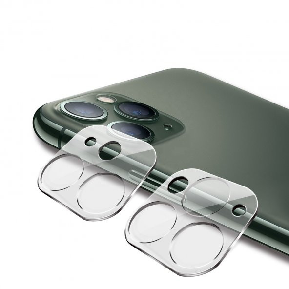 İphone 11 / 11 Pro / 11 Pro Max / 12 Mini İle Uyumlu Koruyucu Lens - 2