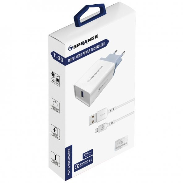 SPRANGE T-30 5V/3A-9V/2A-12V/1,5A Akım Korumalı Seyahat Şarjı   (Kişiselleştirilebilir) - 2