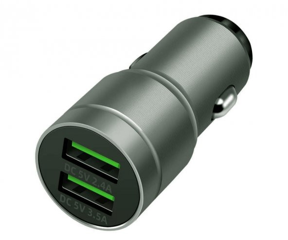 Concord C-770 2.4A – 3.5A Çift USB Araç Şarj Cihazı - 3
