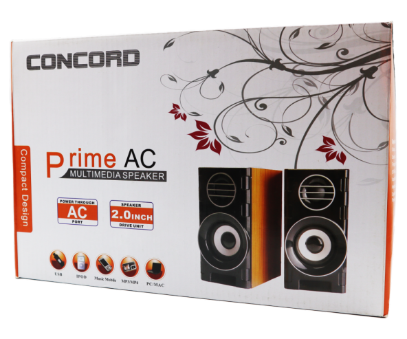 Concord C-8007 PC Hoparlör Ahşap Desen - 3
