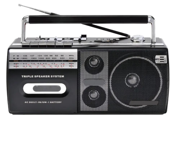 MP3 Oynatıcılı Portatif Kaset Speaker