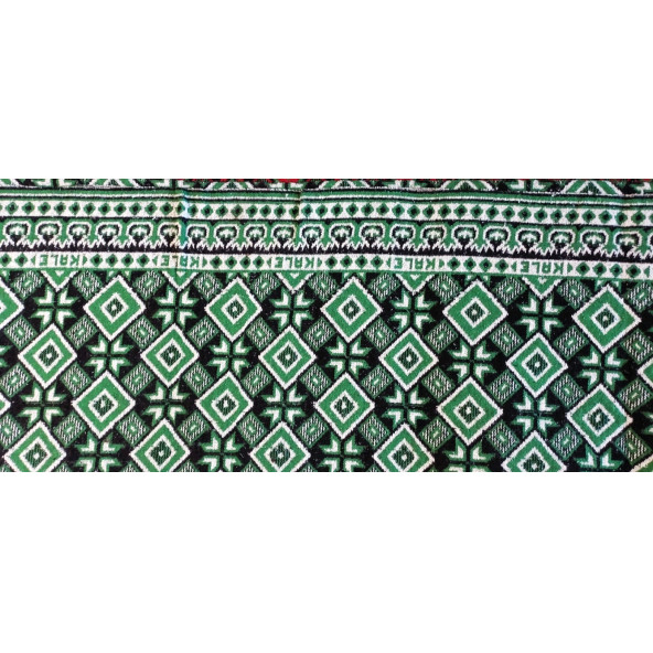 Algelsineve Makine Dokuması Baklava Desen 3 Mekik Kilim - 9
