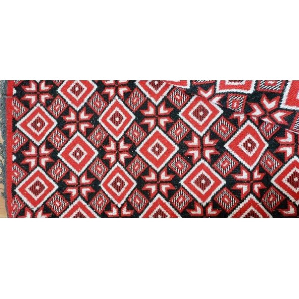 Algelsineve Makine Dokuması Baklava Desen 3 Mekik Kilim - 12