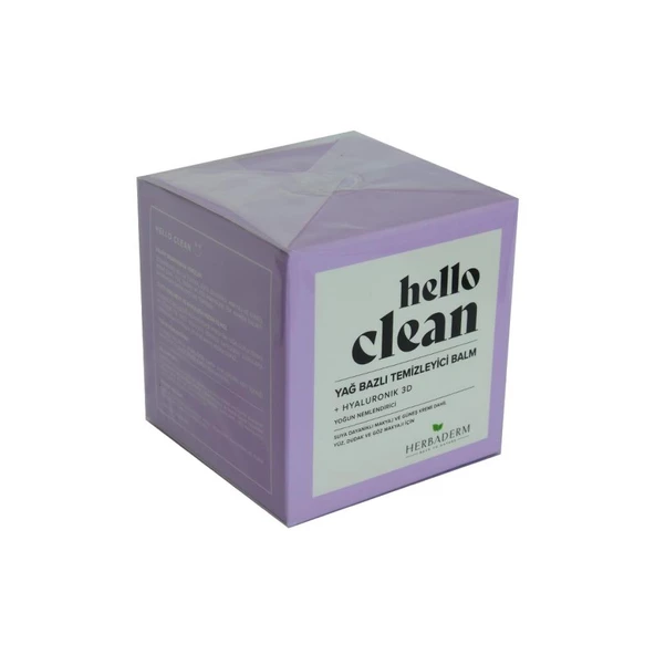 Hello Clean Yağ Bazlı Temizleyici Balm Hyaluronik 3D 100ML - 5