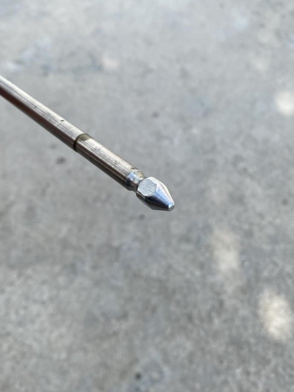 Sivri Başlı Galvanizli Demir Çubuk 1745mm - Resim 3