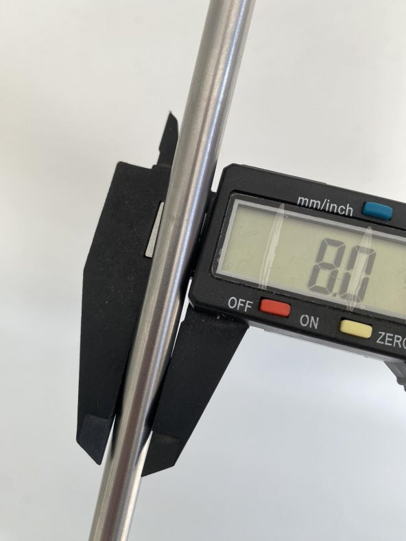 Sivri Başlı Galvanizli Demir Çubuk 1745mm - Resim 6