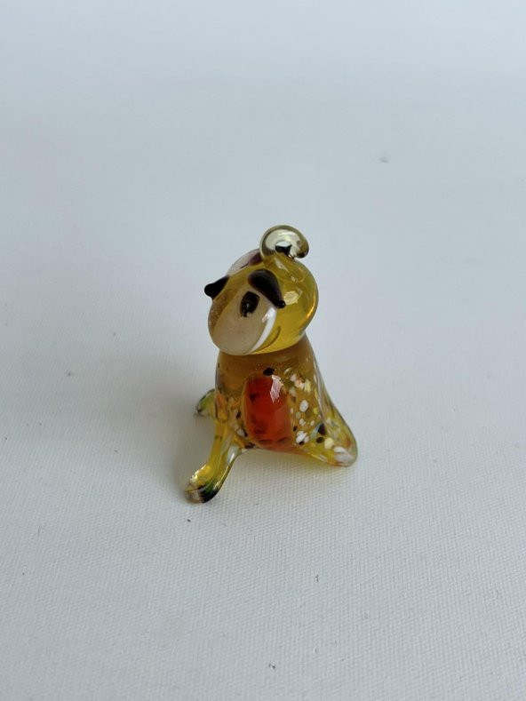 El Yapımı Murano Cam Baykuş Biblo A31-01 - Resim 3