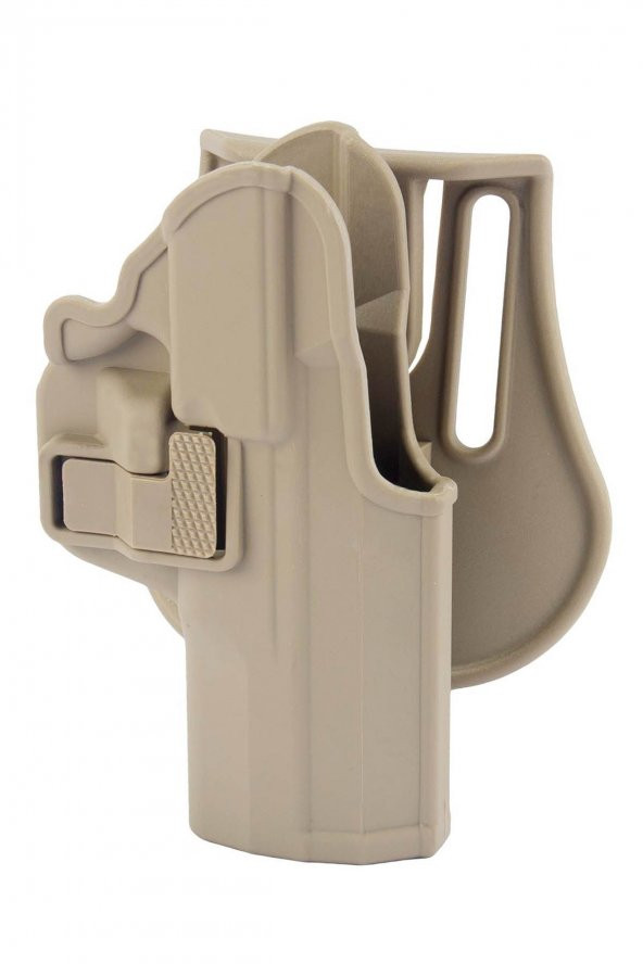 Unicorn Girsan MC 28 SA Tabanca Kılıfı Taktik Kilitli Çöl Rengi - 2