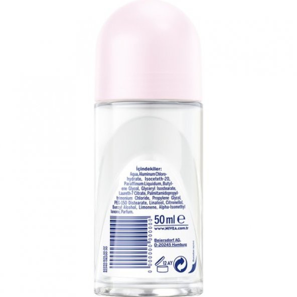 Nivea Invisible For Black & White Roll-On Clear 50 ml - 3