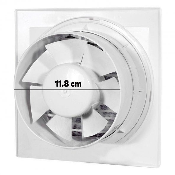 KLAUS 120LİK DEKORATİF BANYO-WC ASPİRATÖRÜ - 4
