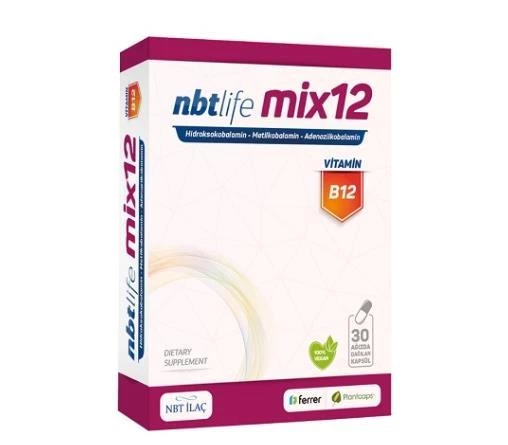 Nbt Life Mix12 B12 Ağızda Dağılan 30 Kapsül ürün görseli
