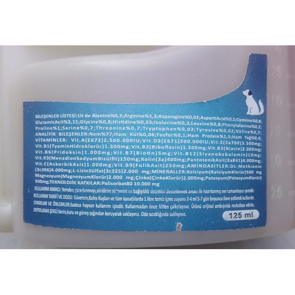 Promin köpek vitamini 125 ml - 2