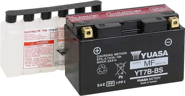 MOTORSİKLET AKÜSÜ 12V 7AH
