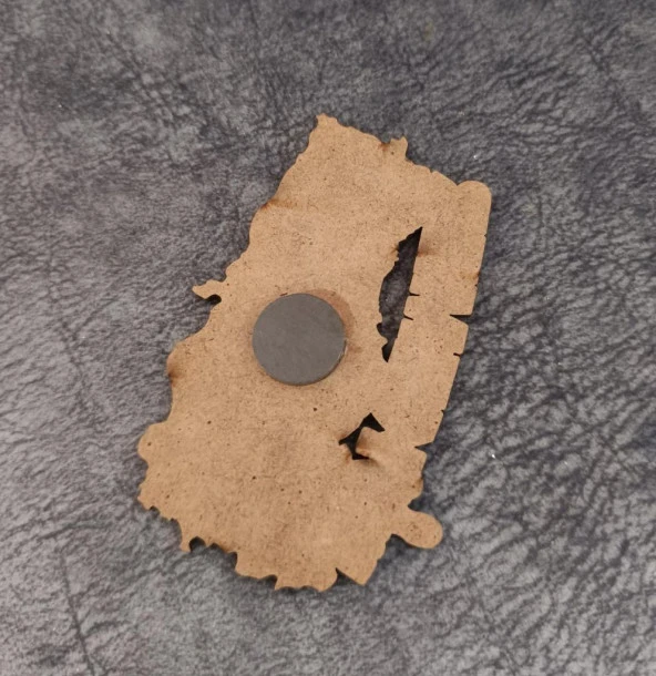 Magnet Antalya Görseli Caretta Kule Turistik Buzdolabı Süsü Manyetik Mıknatıslı Hediyelik Eşya - 3