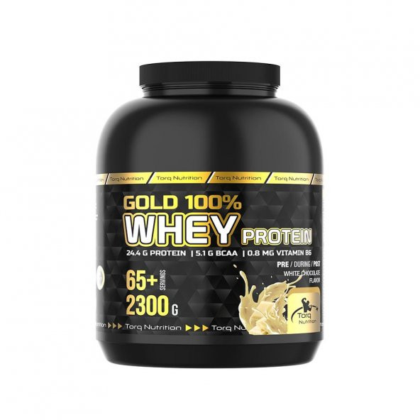 Torq Nutrition Gold Whey Protein Beyaz Çikolata Aromalı 2300 gr