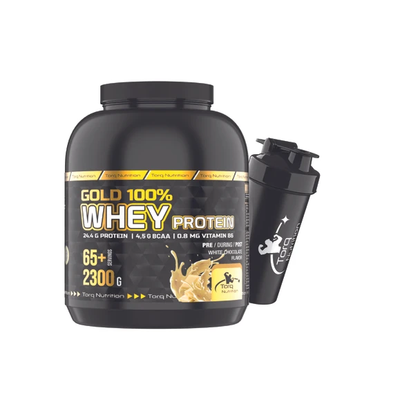 Torq Nutrition Gold Whey Protein Beyaz Çikolata Aromalı 2300 gr
