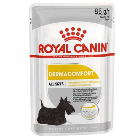Royal Canin Dermacomfort Hassas Yetişkin Köpek Pouch Konserve 85 Gr