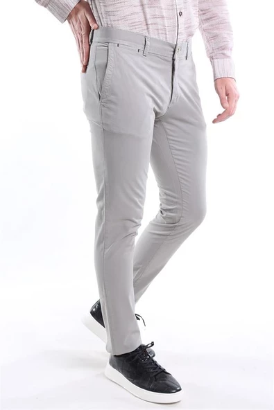 İntersivin Slim Fit Pamuklu Likralı  Erkek Pantolon