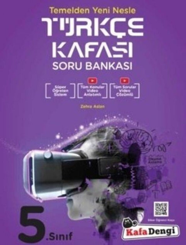 5. Sınıf Türkçe Kafası Tümü Video Çözümlü Soru Bankası Kafa Dengi Yayınları