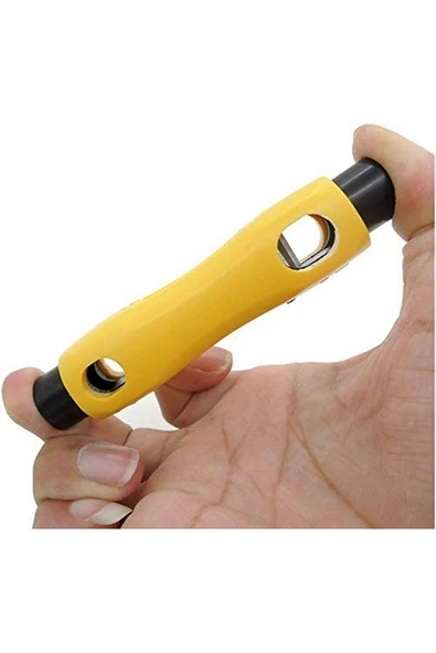 5029 Koaksiyel Universal Rg Kablo Soyucu Sıyırıcı, Sarı - 3