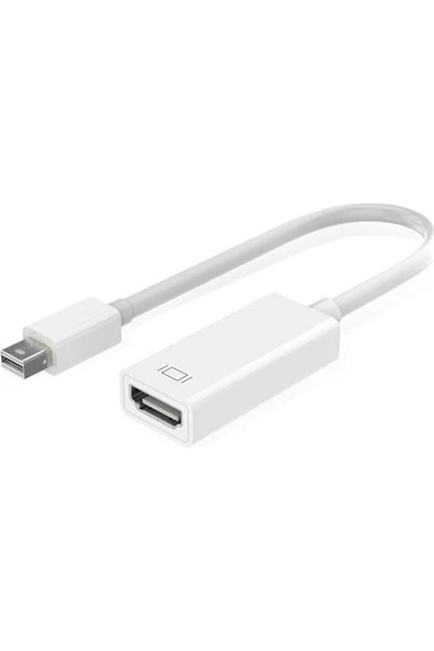 Mini Displayport (Thunderbolt) Erkek To HDMI Dişi Dönüştürücü Kablo