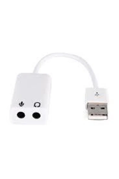 Kablolu Usb Ses Kartı Usb Sound Adapter 7.1 Channel - 2
