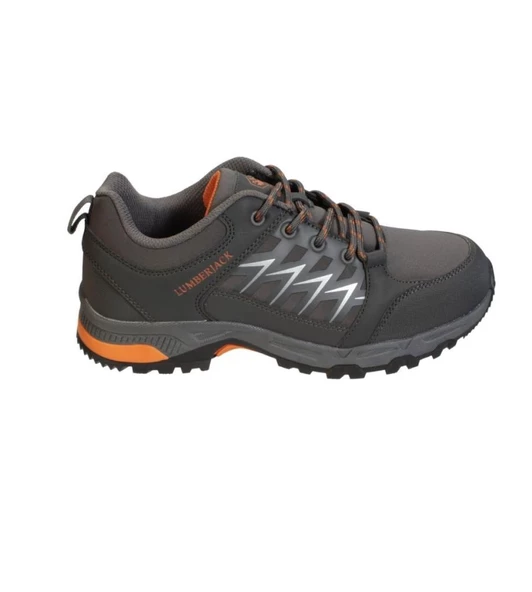 LUMBERJACK Erkek Siyah Gri Outdoor Soğuğa DayanıklıKaymaz Taban Kışlık Spor Ayakkabı - 3