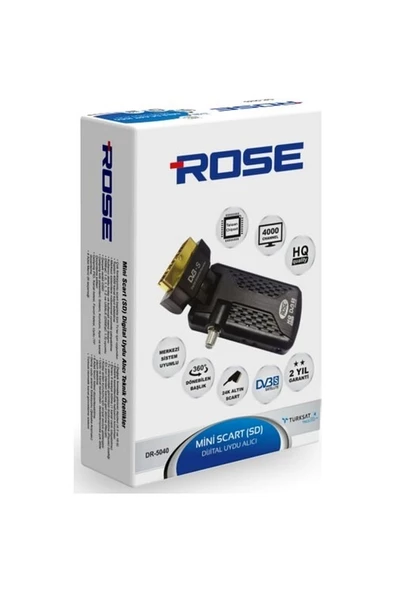 Dr-5040 Mini Scart Sd Uydu Alıcısı - 2